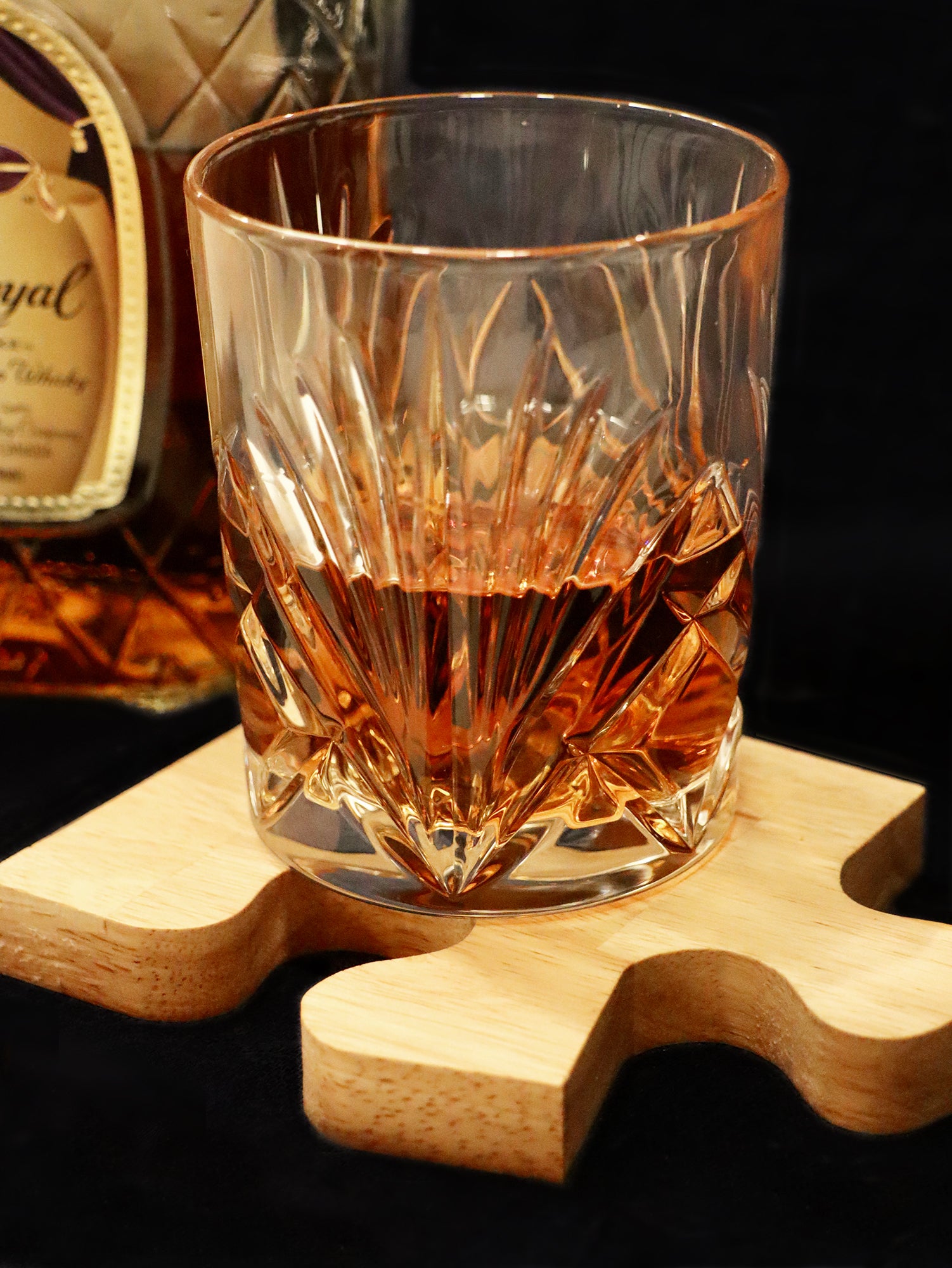 Set de 4 dessous de verre - Puzzle