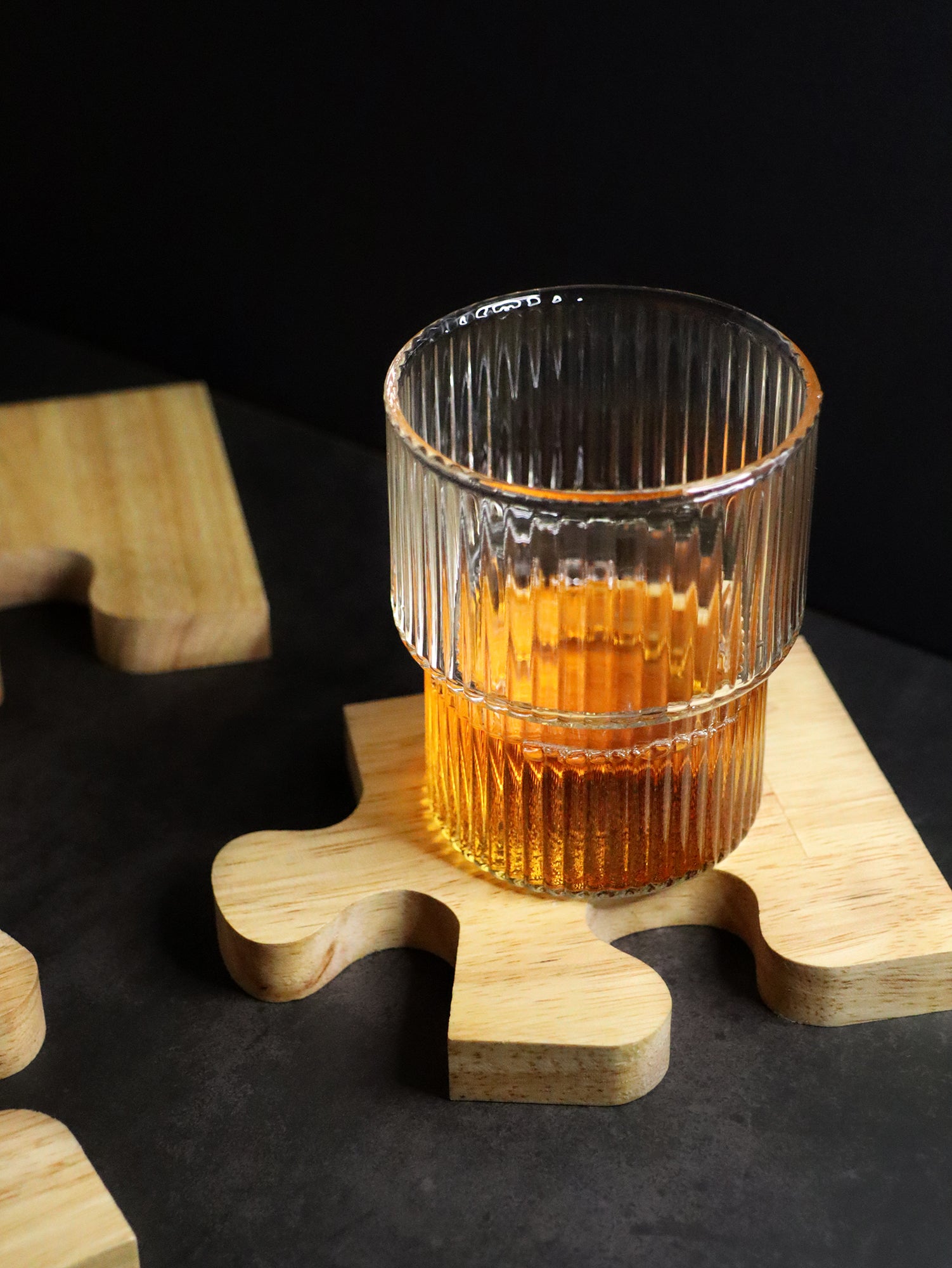 Set de 4 dessous de verre - Puzzle