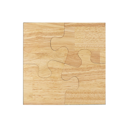 Set de 4 dessous de verre - Puzzle